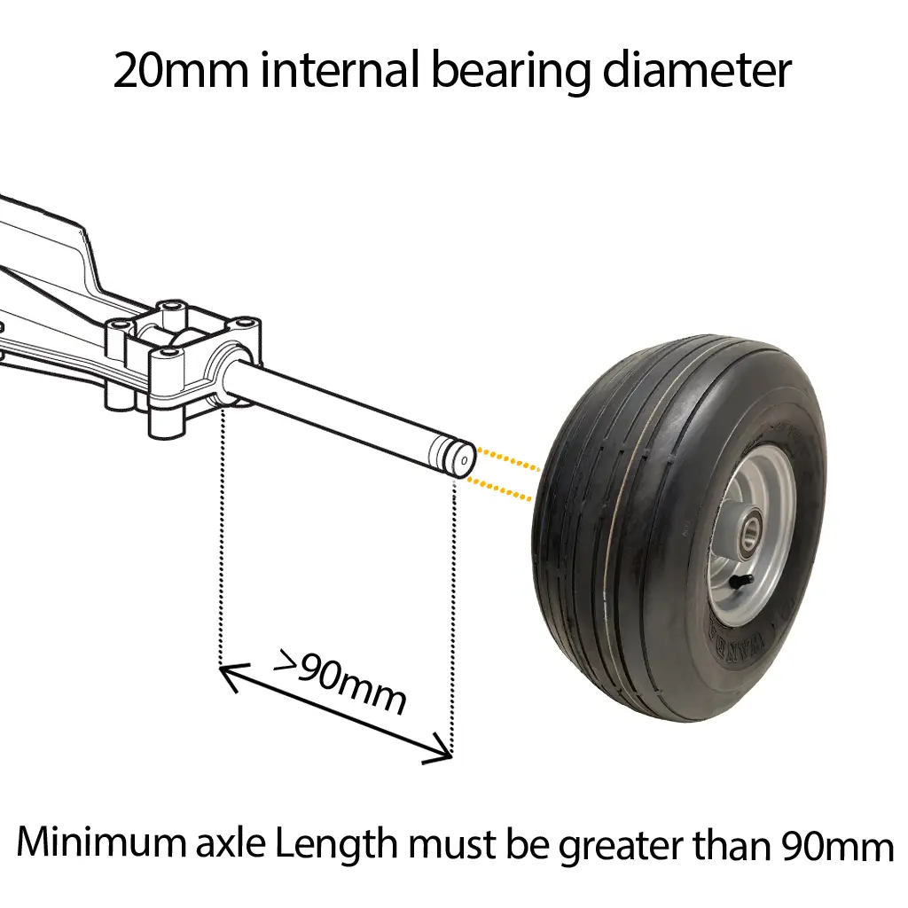 axle mounting diagram P508 20BB Flush 90mm HUB Length.webp