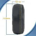 9x3.50-4 P607 20BB Pattern with Dimensions (1024x1024).webp