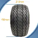 18x8.50-8 Golf P509 Tyre Pattern (1024x1024) with Dimensions.webp