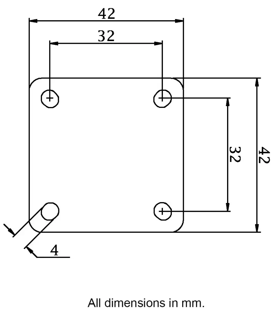 Dimensions for top plate 42x42 (32x32).webp