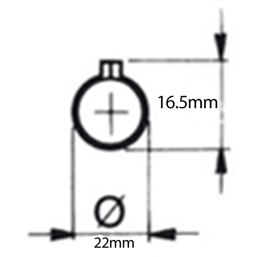 140mm Steel weldable hinge, removable pin - Data