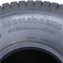 22x11.00-8 4pr Wanda P512 grass tyre TL / size