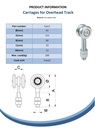 2 Wheel Carriage for track #2 (100kg each) Spec Sheet