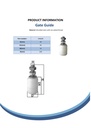 40x60mm Gate Guide - Spec Sheet