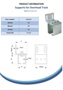 Side Fixing Bracket for track #3 Spec Sheet