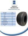 18x8.50-8 4pr Wanda P509 golf cart tyre TL Spec Sheet