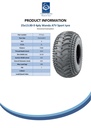 25x13.00-9 4pr Wanda P308 Spec Sheet