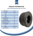 16x7.50-8 4pr Wanda P332 grass tyre E-marked TL Spec Sheet