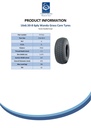 16x6.50-8 6pr Wanda P332 Kevlar grass tyre TL Spec Sheet