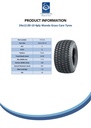24x12.00-10 4pr Wanda P532 grass tyre TL Spec Sheet