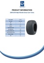 18x9.50-8 4pr Wanda P607 smooth tyre TL Spec Sheet