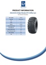 24x10.50-10 4pr Wanda P3026B  utility tyre Spec Sheet