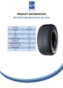 29x14.00-15 6pr Wanda P5042 grass tyre TL