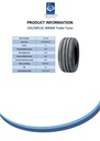 195/50R13C Wanda WR068 trailer tyre 104/101N Spec Sheet