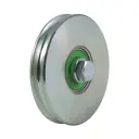 100mm Round groove wheel with 8mm groove for cable