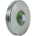 100mm Round groove wheel with 8mm groove for cable