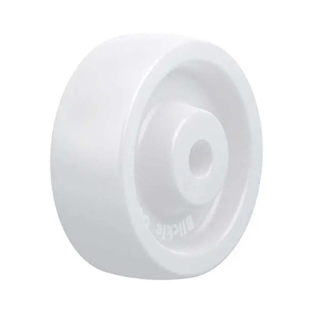 SPO 100/15G Wheel series 100mm nylon 15mm bore hub length 45mm plain bearing 500kg