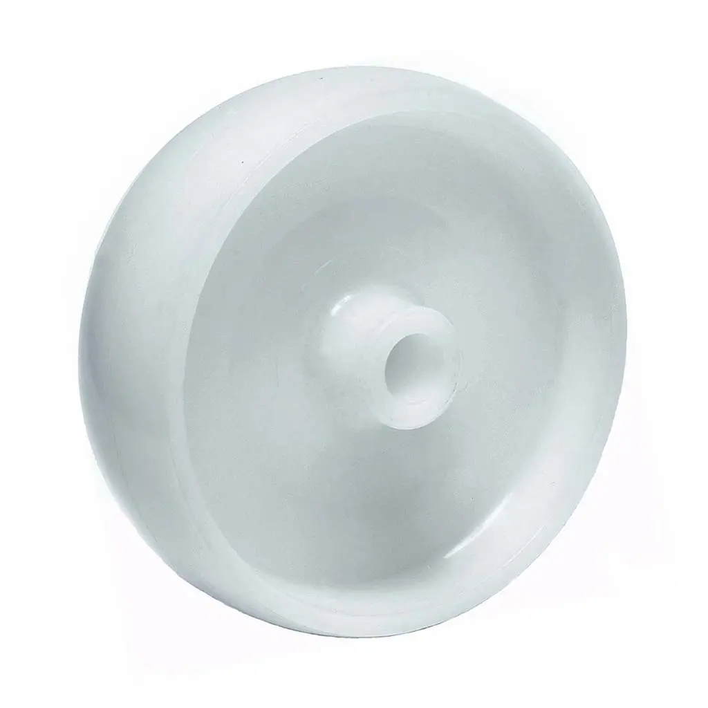 Wheel series 100mm nylon 12mm bore hub length 44mm plain bearing 270kg