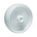 Wheel series 125mm nylon 12mm bore hub length 44mm plain bearing 350kg