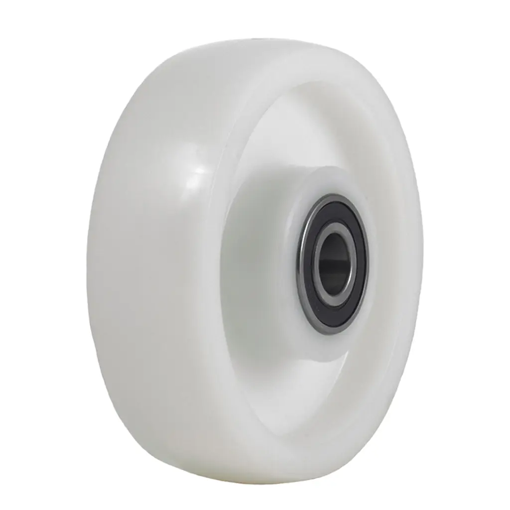Wheel series 150mm nylon 20mm bore hub length 58mm ball bearing 750kg