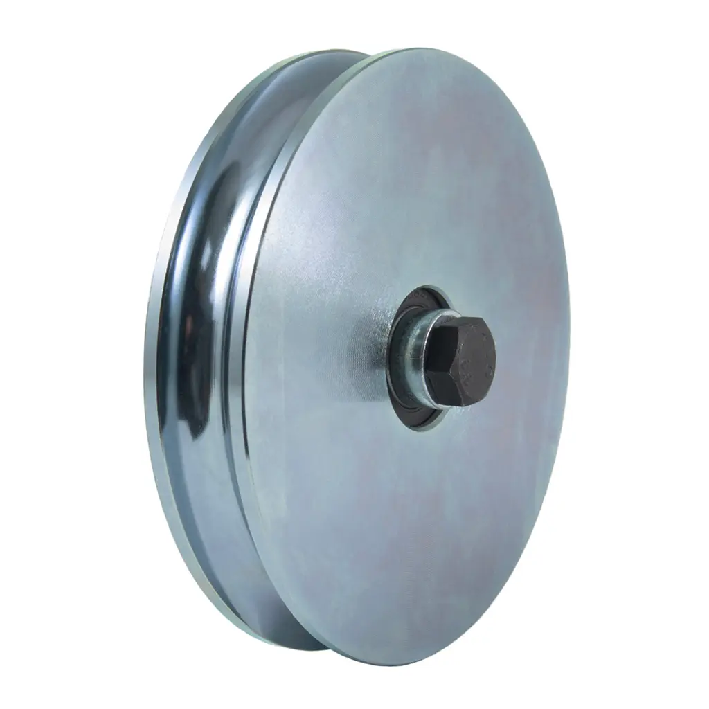 160mm Round groove wheel 20.5mm groove 2 ball bearing 