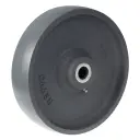 WCI18RB Wheel series 200mm cast iron 20mm bore hub length 60mm roller bearing (steel cage) 1150kg