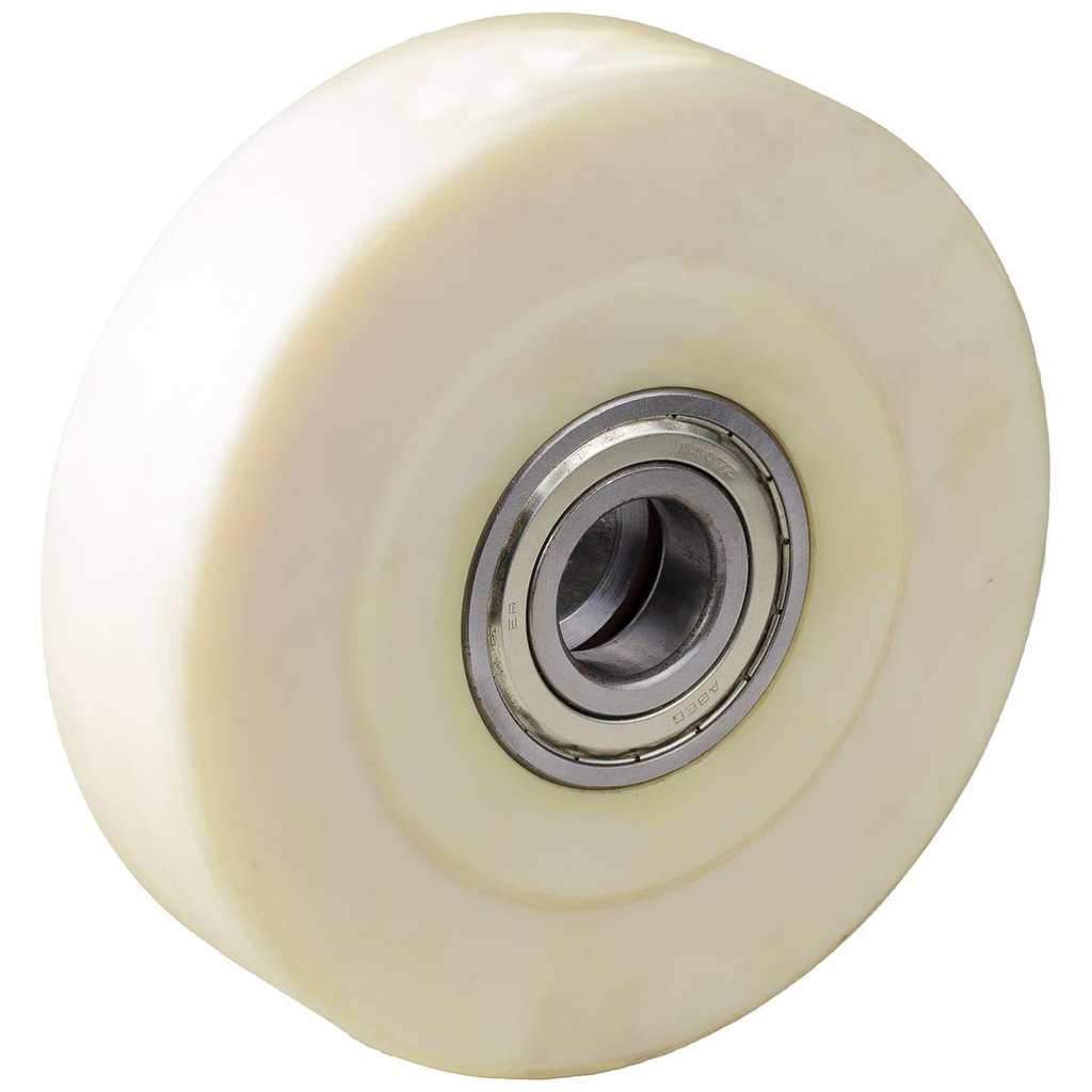 GSPO 200/35K 200mm cast nylon wheel 35mm bore hub length 60mm ball bearing 3000kg.