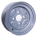 2.50x8 4/100/60 silver wheel rim 345kg @130kmh
