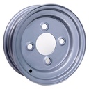 3.50x10" 4/139.7/95 wheel rim silver 500kg @140kmh