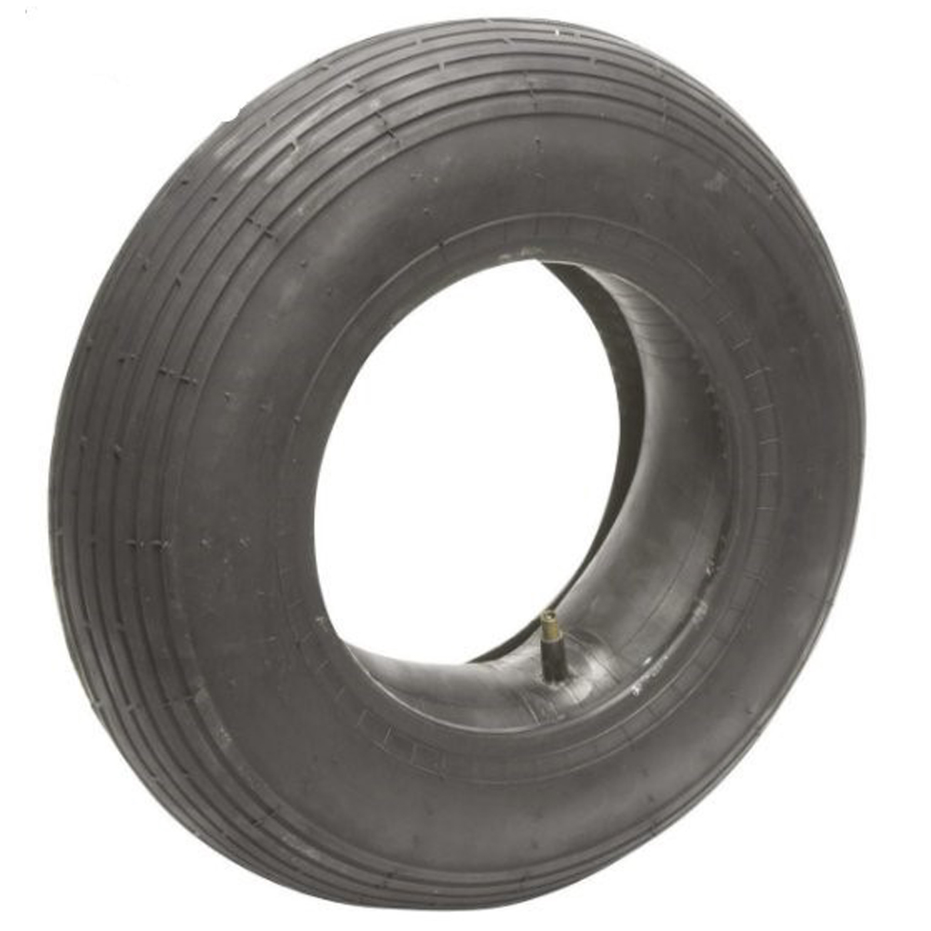 3.50-6 4ply Multi rib tyre & tube set (TR87)