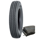 4.80/4.00-8 6ply trailer pattern (HF215) tyre & tube set (TR13) - low speed