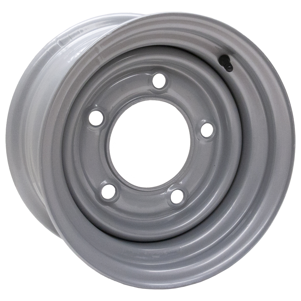 4.5x12" Wheel rim 5/165.1/114.5 ET0 silver 900kg
