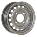 4.5x13" Wheel rim 4/139.7/95 ET25 Silver 765kg