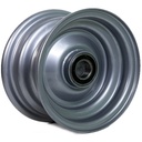 5.375x8 Wheel rim 25x89mm ball bearing silver