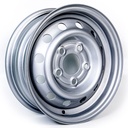 6.00x10" Wheel rim 5/112/67 ET-4 silver 750kg @140kmh