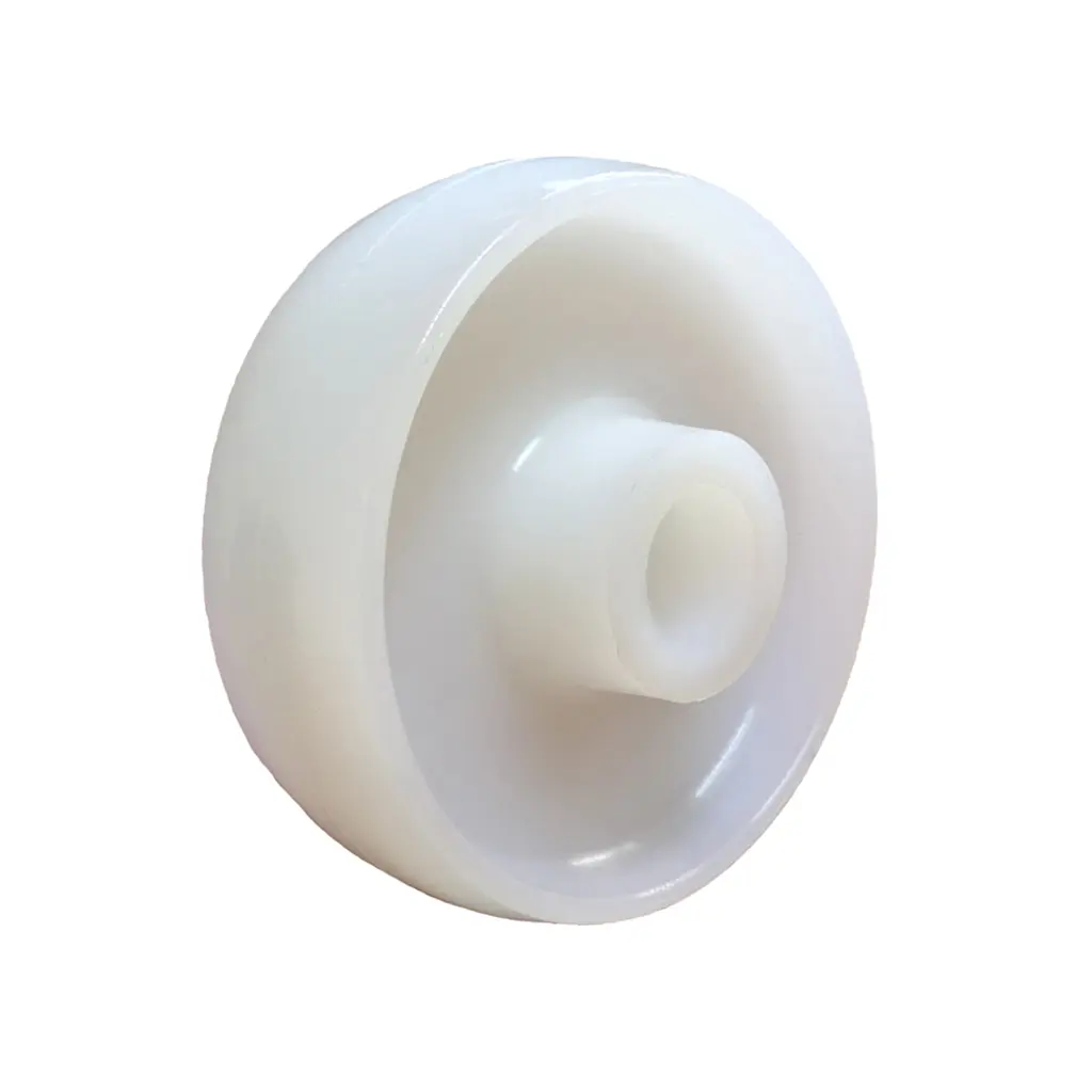Wheel series 63mm nylon 11.5mm bore hub length 33mm plain bearing 120kg