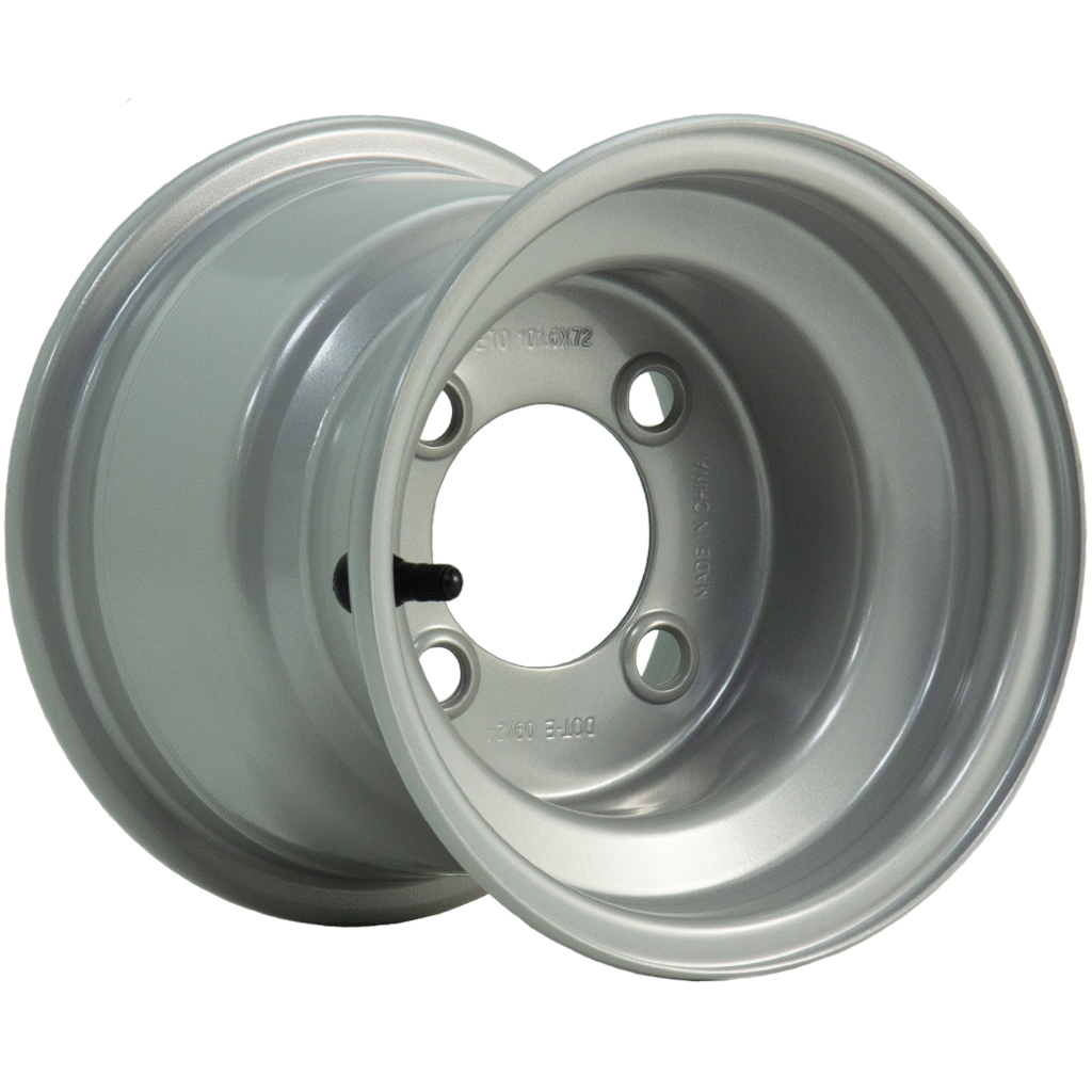 7.00x8 Wheel rim 4/101.6/72 silver (for golf buggy)