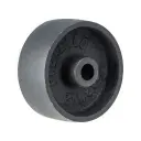 WCI 3M12 Wheel series 75mm cast iron 12mm bore hub length 40mm plain bearing 170kg