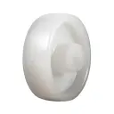 Wheel series 75mm nylon 12mm bore hub length 40mm plain bearing 170kg