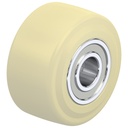 GSPO 80/20K 80mm cast nylon wheel 20mm bore hub length 45mm ball bearing 1000kg.