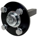 Hub & Stub axle 4/100 M12stud 40x40 High speed (waterproof)