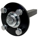 Hub & Stub axle 4/100 M12 wheel bolt  35x35mm Hi speed (SPP)