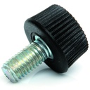 M8x20 thermoplastic thumbscrew knob (zinc thread)