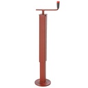 Top Winder Screw Jack 70x70mm 1000kg Red