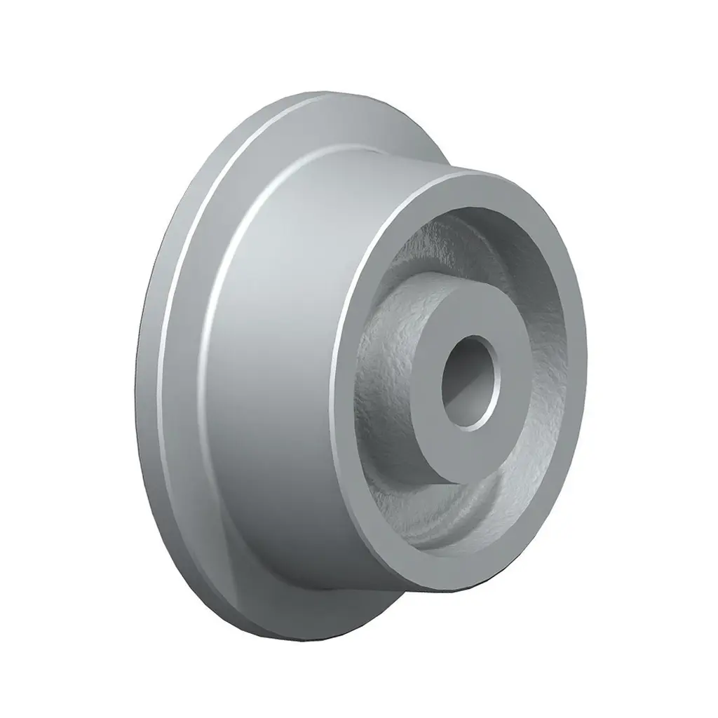 SPK 100G 100mm flanged cast iron 20mm bore hub length 52mm plain bearing 800kg