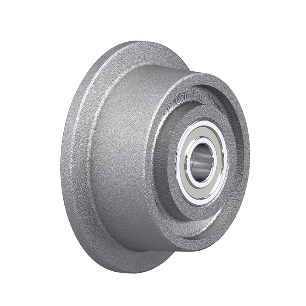 SPK 100K 100mm flanged cast iron 20mm bore hub length 52mm ball bearing 800kg