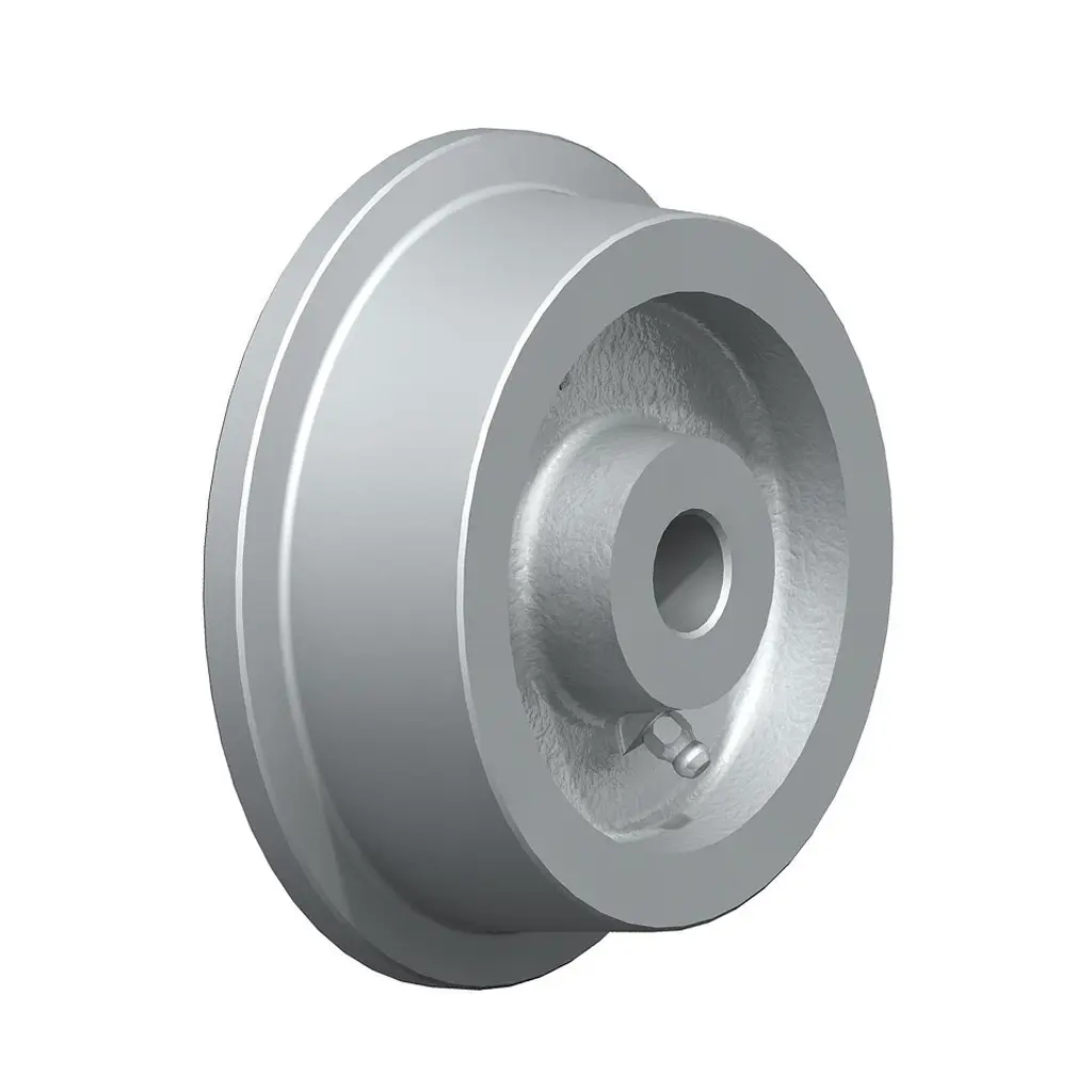 SPK 125G 125mm flanged cast iron 20mm bore hub length 52mm plain bearing 900kg