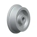 SPK 125G 125mm flanged cast iron 20mm bore hub length 52mm plain bearing 900kg