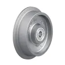 SPK 150K Wheel series 150mm flanged cast iron 20mm bore hub length 52mm ball bearing 1000kg