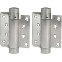 100mm Spring hinge zinc plated (pair)